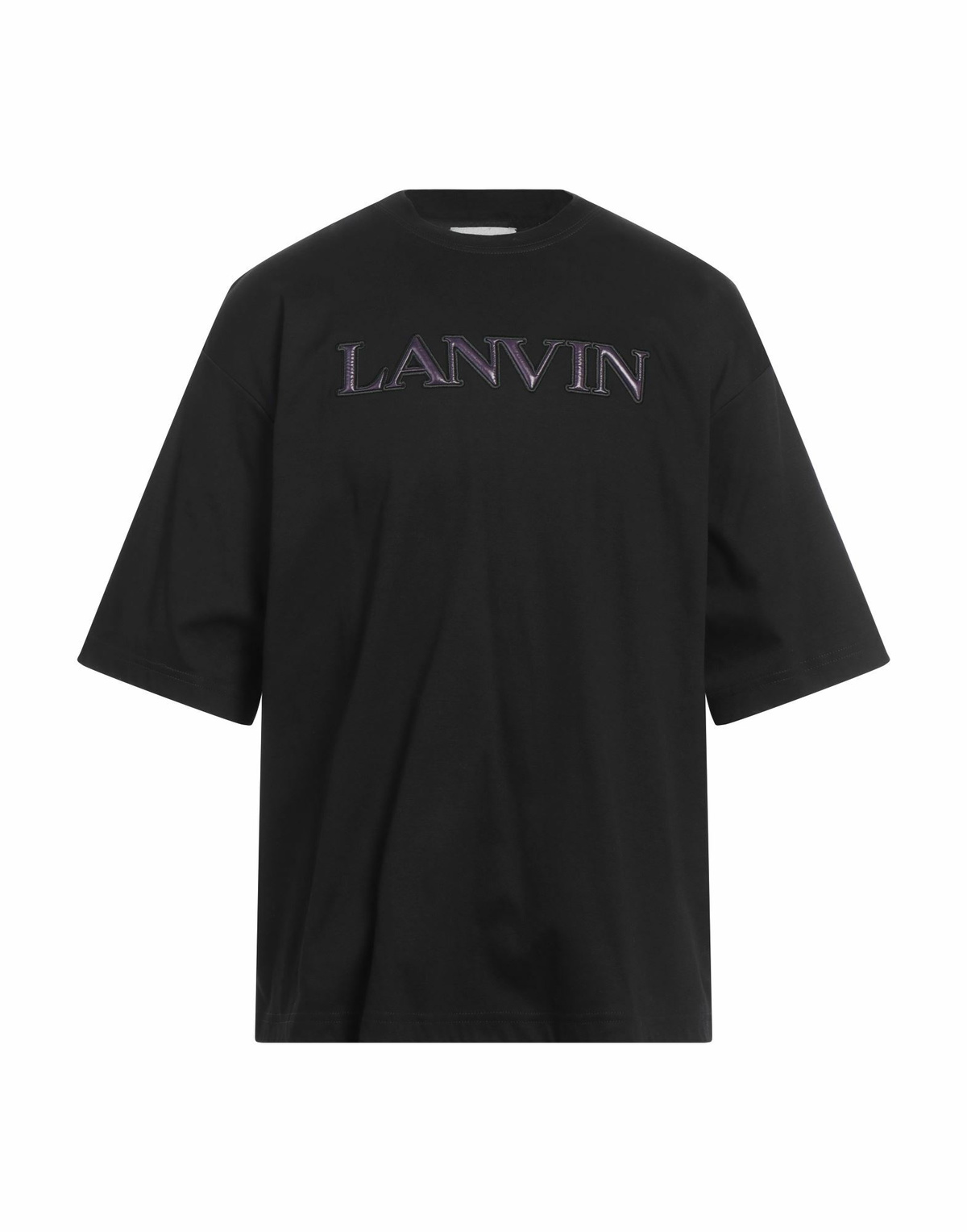 Lanvin Mens T-shirt in Black