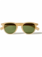Garrett Leight California Optical - Hampton X Round-Frame Acetate Sunglasses