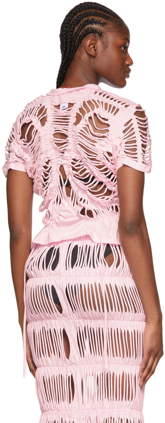 Sia Arnika SSENSE Exclusive Pink Cotton T-Shirt