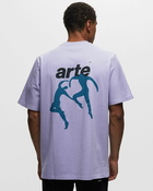 Arte Antwerp Arte Dancers T Shirt Purple - Mens - Shortsleeves