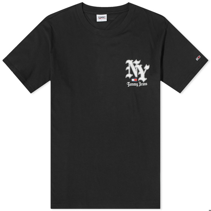 Photo: Tommy Jeans Men's NY Sports T-Shirt in Black