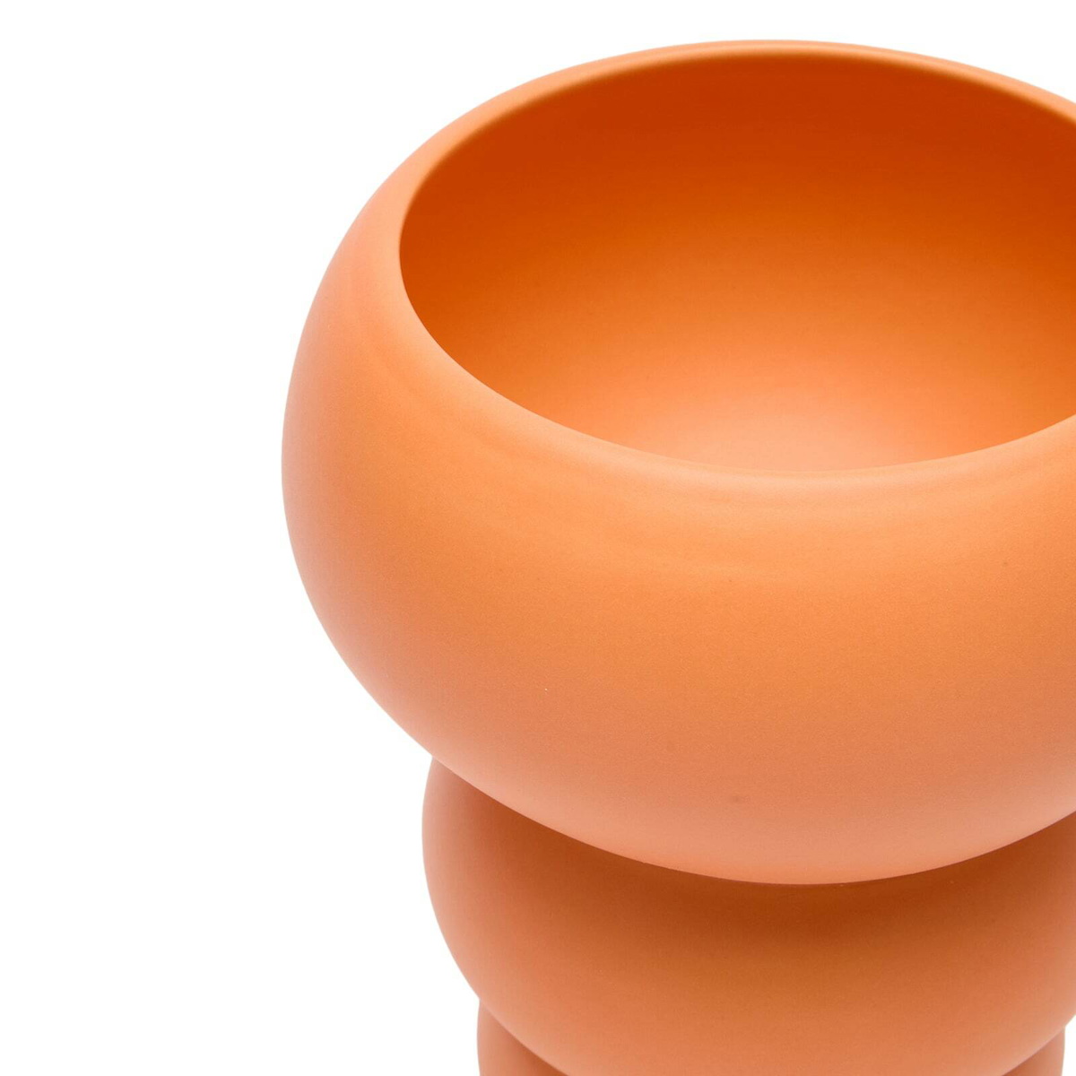 The Conran Shop Stacked Spheres Vase in Orange 