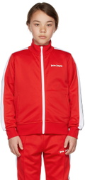 Palm Angels Kids Red Classic Logo Track Jacket