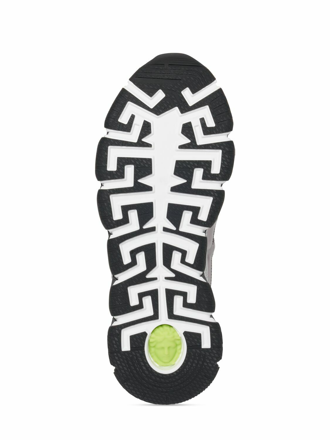 Versace White Trigreca Barocco Print Low Top Sneakers Shoes main image 0