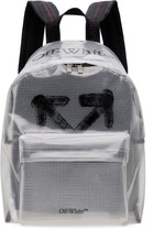 Off-White Transparent Ripstop Heritage Backpack