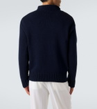 Ralph Lauren Purple Label Embroidered cotton sweater