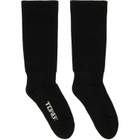 Rick Owens DRKSHDW Black 'Tower' Socks