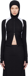 JOHANNA PARV Black Hood Bolero