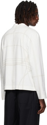 Craig Green White Flatlock Long Sleeve T-shirt
