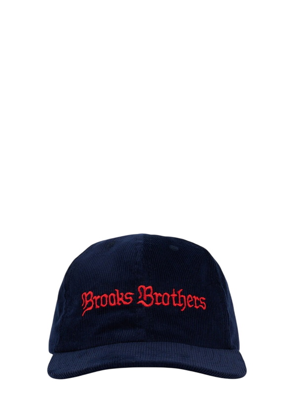Photo: Brooks Brothers Logo Motif Baseball Cap