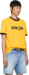 MISBHV Yellow 'Smile' 70's T-shirt