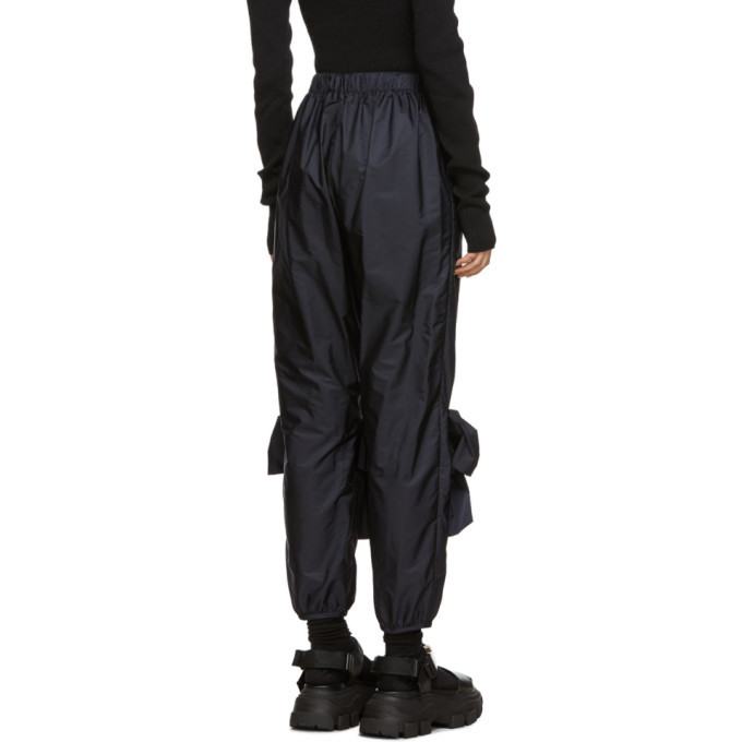 Moncler Genius 4 Moncler Simone Rocha Navy Bow Lounge Pants Moncler Genius