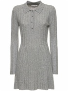 REFORMATION - Walsh Collared Cashmere Mini Dress