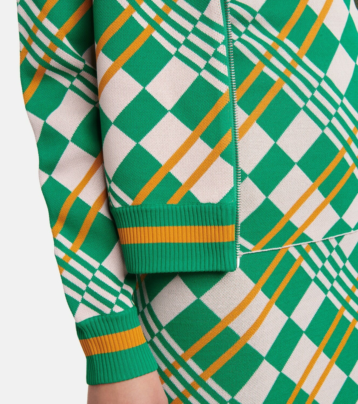 Dodo Bar Or Geometric jacquard cardigan