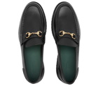 Vinnys Men's Le Club Lug Sole Snaffle Loafer in Black Crust Leather