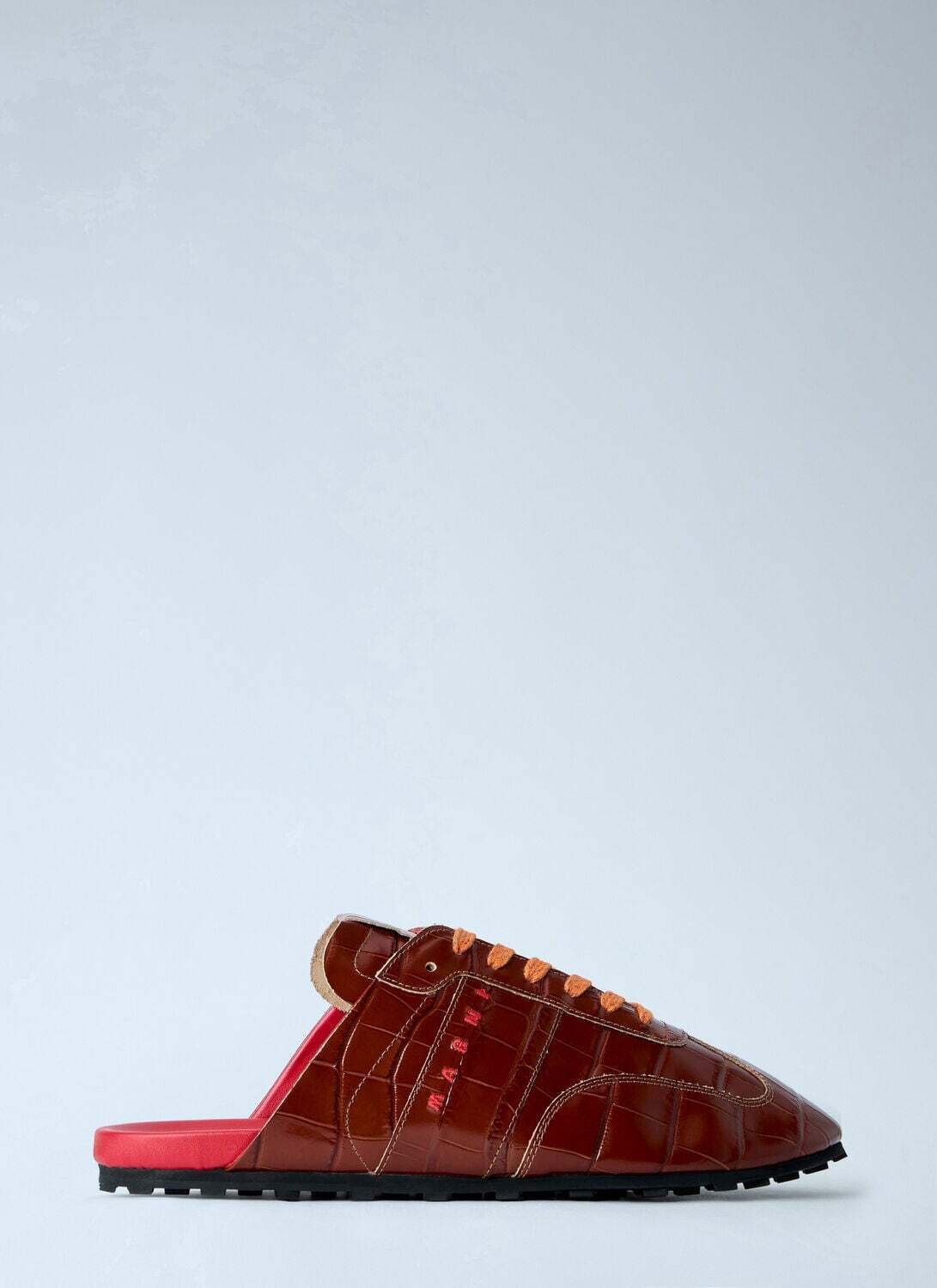 Marni Laced Leather Mules