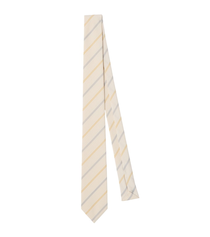 Photo: Calvin Klein Collection Walker striped tie