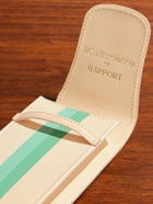 Rapport London - laCalifornienne Striped Leather Watch Pouch