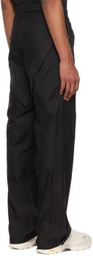 Aenrmòus Black Nylon Trousers