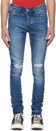 Ksubi Blue Van Winkle Hilite Jeans