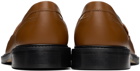 VINNY’s Brown & White Townee Two-Tone Loafers
