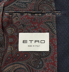 Etro - Slim-Fit Unstructured Cotton-Piqué Blazer - Blue