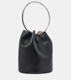 Alaïa Ring Medium leather bucket bag