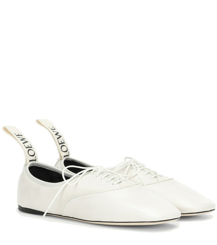 Photo: Loewe - Leather Derby shoes