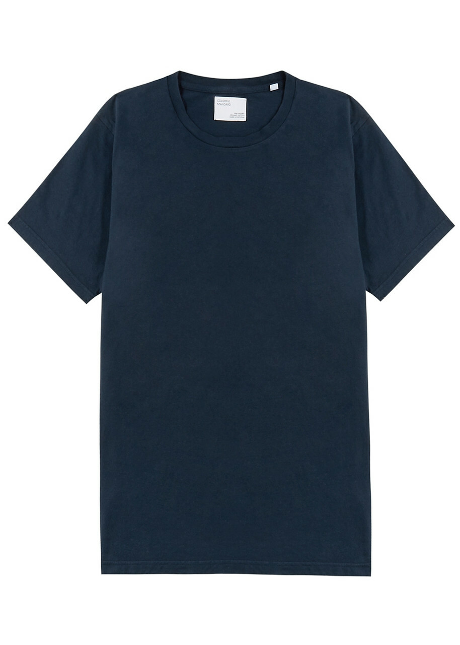 Colorful Standard Cotton T-shirt Navy