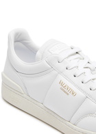 Valentino Upvillage Padded Leather Sneakers White