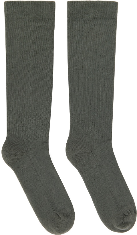 Photo: Rick Owens DRKSHDW Gray Luxor Socks