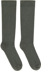 Rick Owens DRKSHDW Gray Luxor Socks