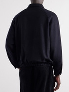 A.PRESSE - Cashmere Flannel Blouson Jacket - Blue