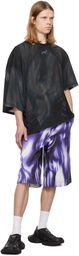 Gerrit Jacob Black Printed T-shirt
