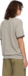 Carhartt Work In Progress Multicolor Short Sleeve Dion Stripe Polo