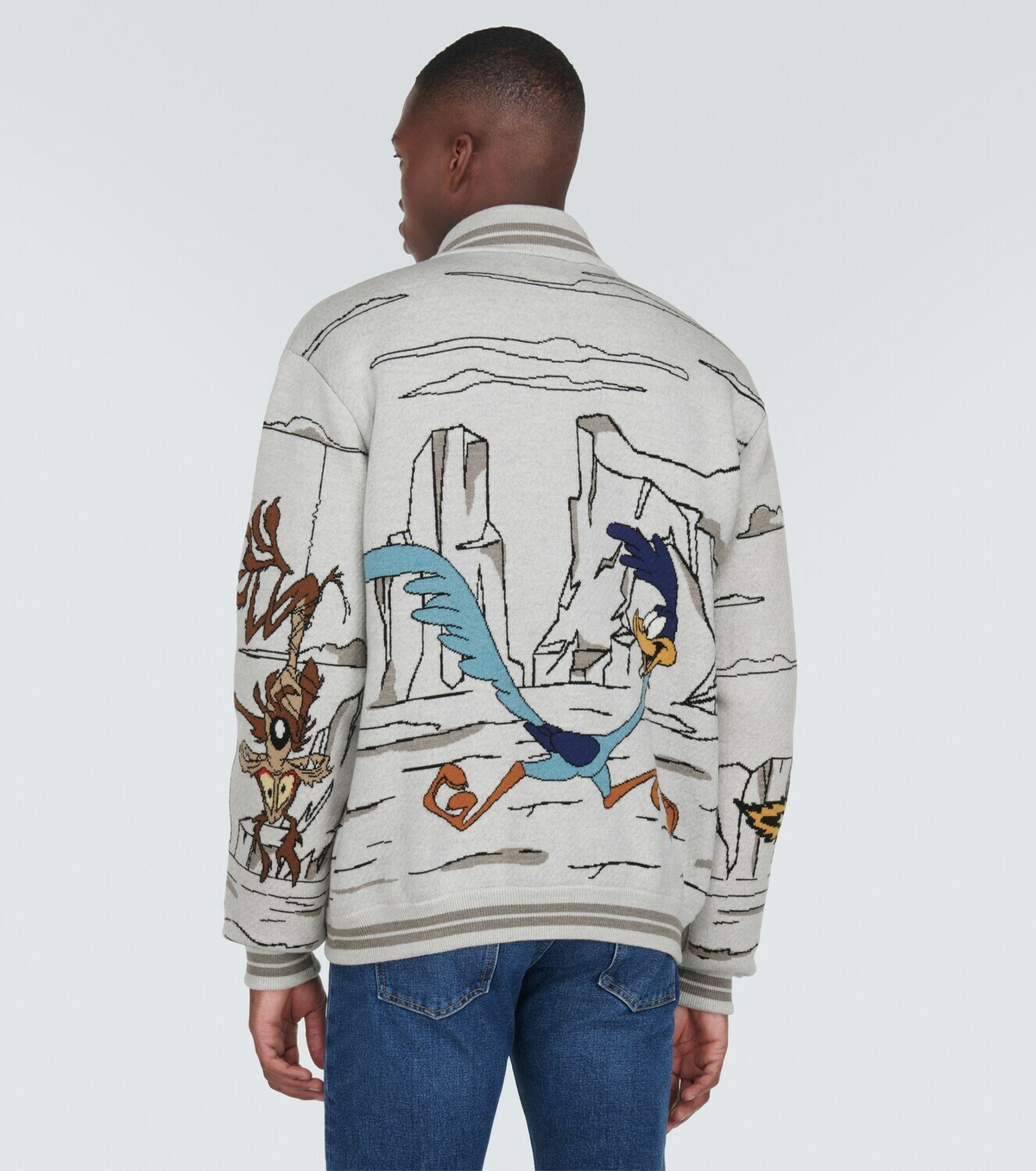 Alanui x Looney Tunes Race To The South Pole jacket