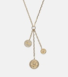 Sydney Evan 14kt gold necklace with diamonds