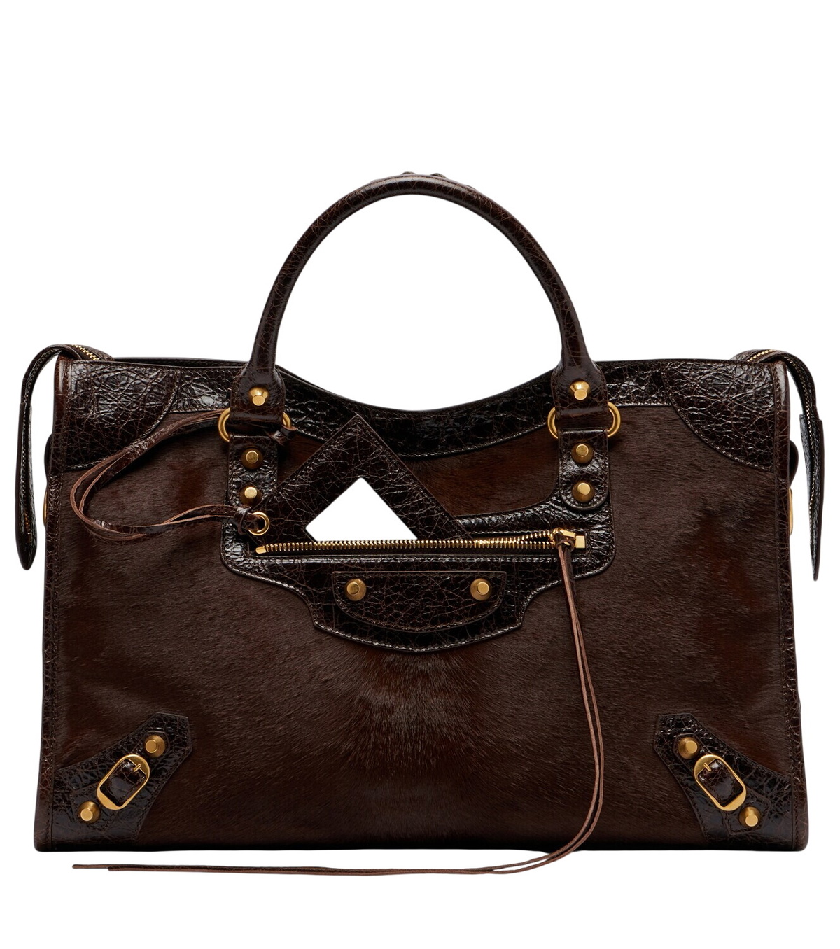 BALENCIAGA - Medium Le Cagole Leather Duffle Bag Balenciaga