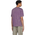 Tibi Purple Tie-Dye T-Shirt