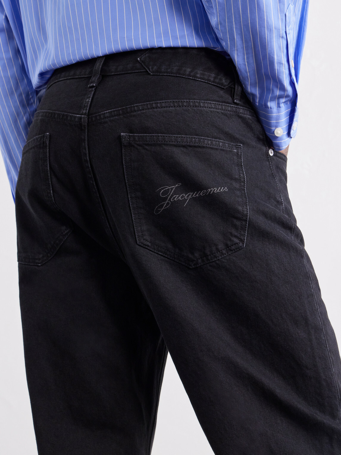 Jacquemus - Le De-Nîmes Straight-Leg Jeans - Black
