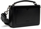 AMI Paris Black Ami de Coeur Lunch Box Bag