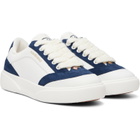 Casablanca White & Navy Del Mar Sneakers