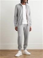 Moncler - Logo-Appliquéd Cotton-Jersey Sweatshirt - Gray