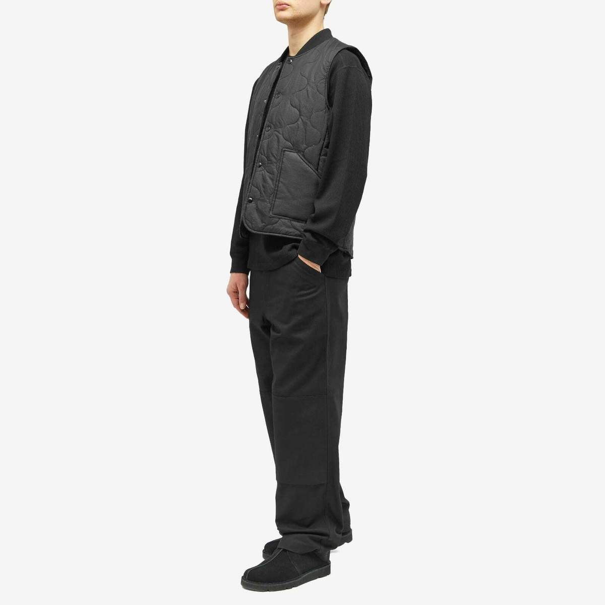 GR10K Men's Replicated Klopman Pants in Black GR10K
