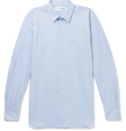 Comme des Garçons SHIRT - Striped Cotton-Poplin Shirt - Men - Light blue