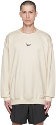 Reebok Classics Off-White Small Vector Sweatshirt