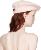 Isa Boulder Pink & Green Reversible Beret