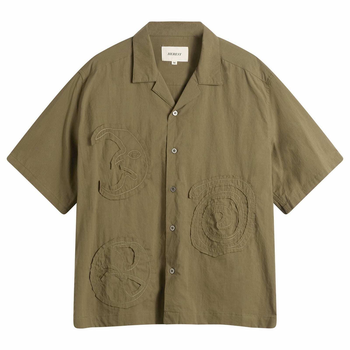 Heresy Men's Tatter Shirt in Green