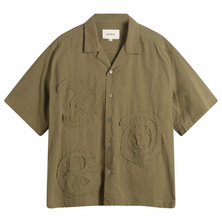 Photo: Heresy Men's Tatter Shirt in Green
