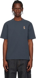 Maison Kitsuné Navy Dressed Fox Comfort T-shirt